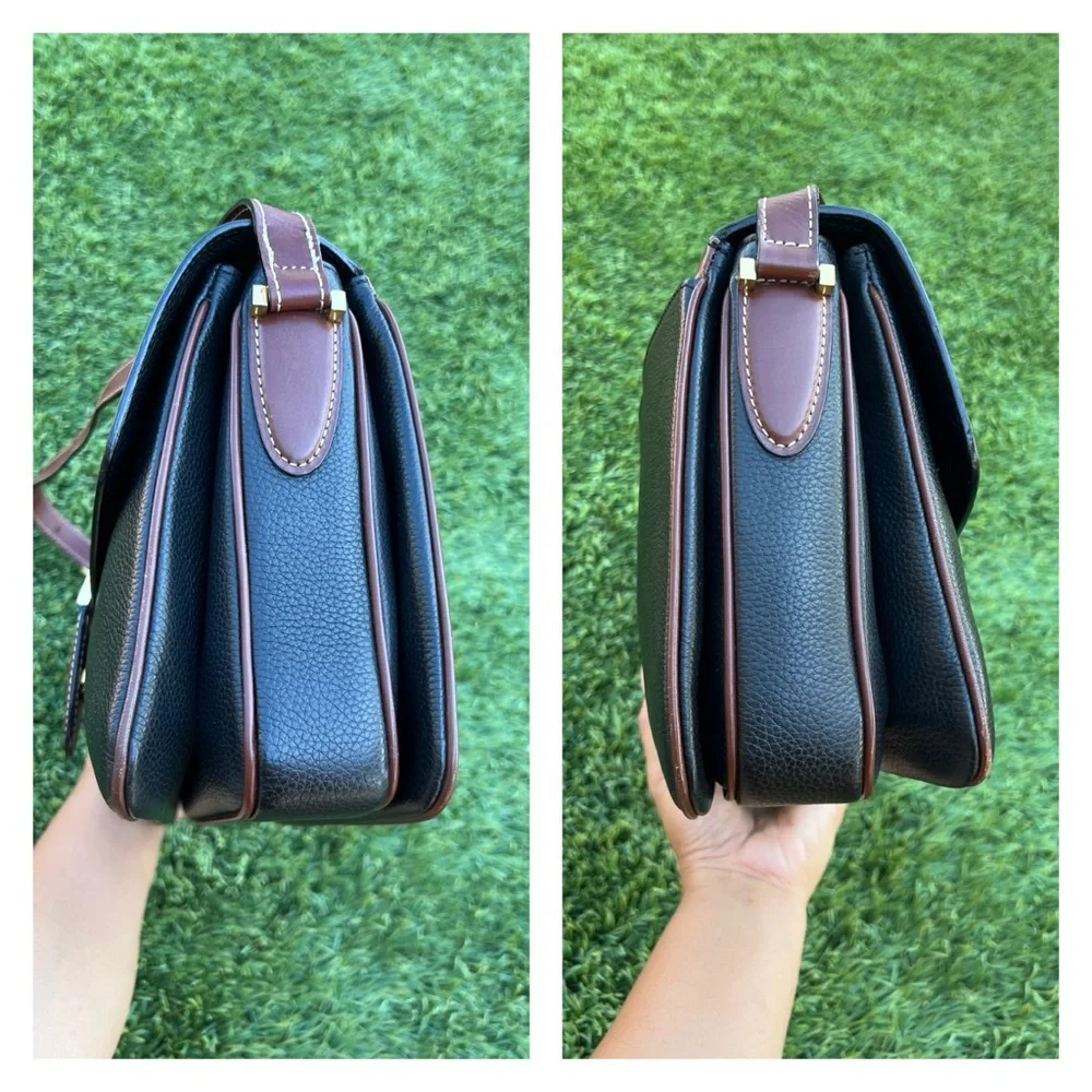 BALLY Vintage Leather Shoulder Bag EUC - Picture 5 of 17
